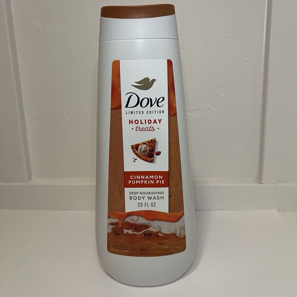 Dove Holiday Treats Body Wash Cinnamon Pumpkin Pie Limited Edition - 20oz NEW